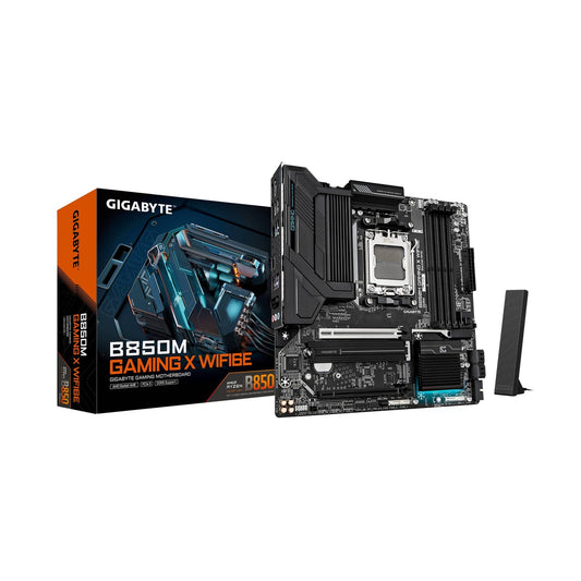 MOTHERBOARDS GIGABYTE B850M GAMING X WF6E, DDR5, 256 GB, AMD, MICRO ATX