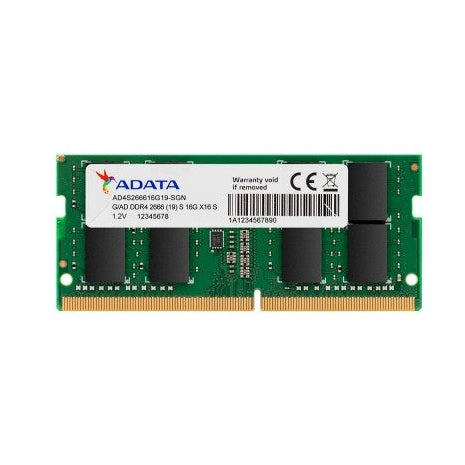 MEMORIA RAM ADATA AD4S266616G19-SGN, 16 GB, DDR4, 2666 MHZ, SO-DIMM