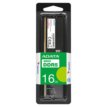 MEMORIA RAM ADATA AD5U480016G-S , 16 GB, DDR5, 4800MHZ, UDIMM