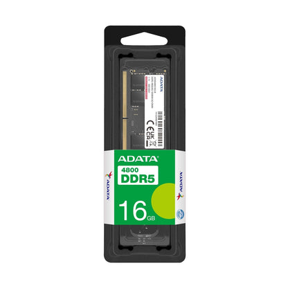 MEMORIA RAM ADATA, DDR5 16GB SODIMM 4800MHZ. NP. AD5S480016G-S
