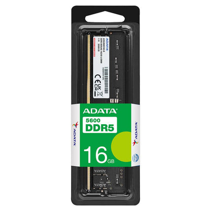 MEMORIA RAM ADATA, DDR5 16GB UDIMM 5600MHZ. NP. AD5U560016G-S