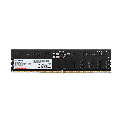 MEMORIA RAM ADATA, DDR5 8GB UDIMM 5600MHZ. NP. AD5U56008G-S