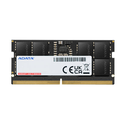 MEMORIA RAM ADATA, DDR5 8GB SODIMM 5600MHZ. AD5S56008G-S