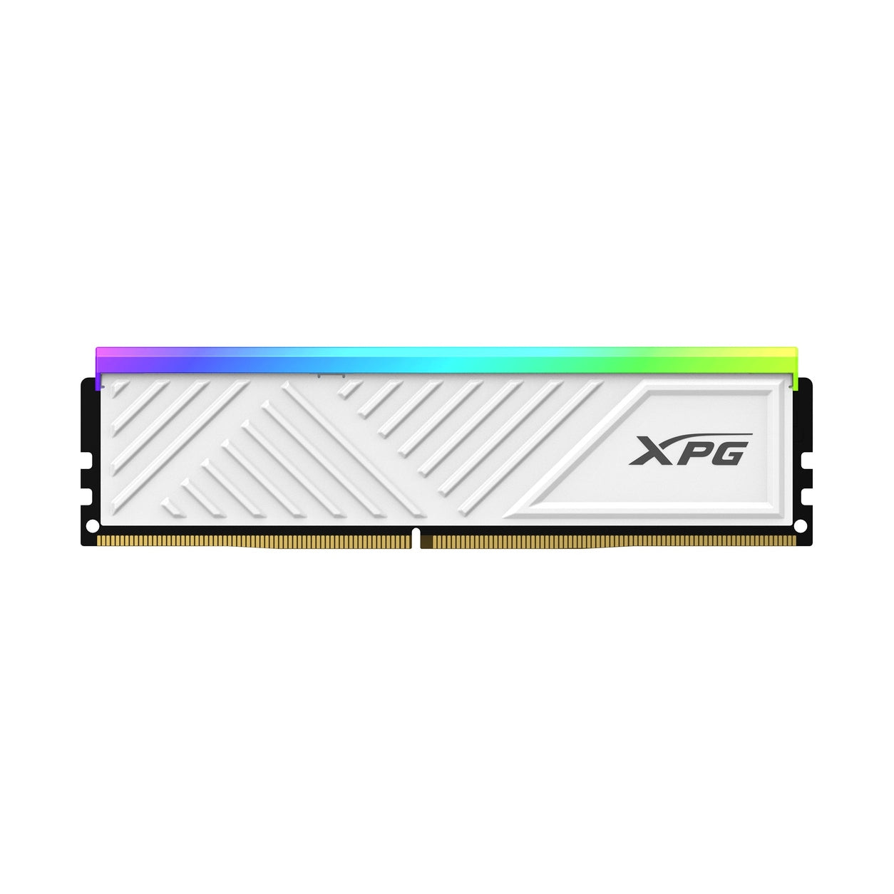 MEMORIA RAM ADATA XPG SPECTRIX D35G, DDR4 8GB UDIMM 3200MHZ, CON ILUMINACIÓN RGB. DISIPADOR BLANCO. AX4U32008G16A-SWHD35G