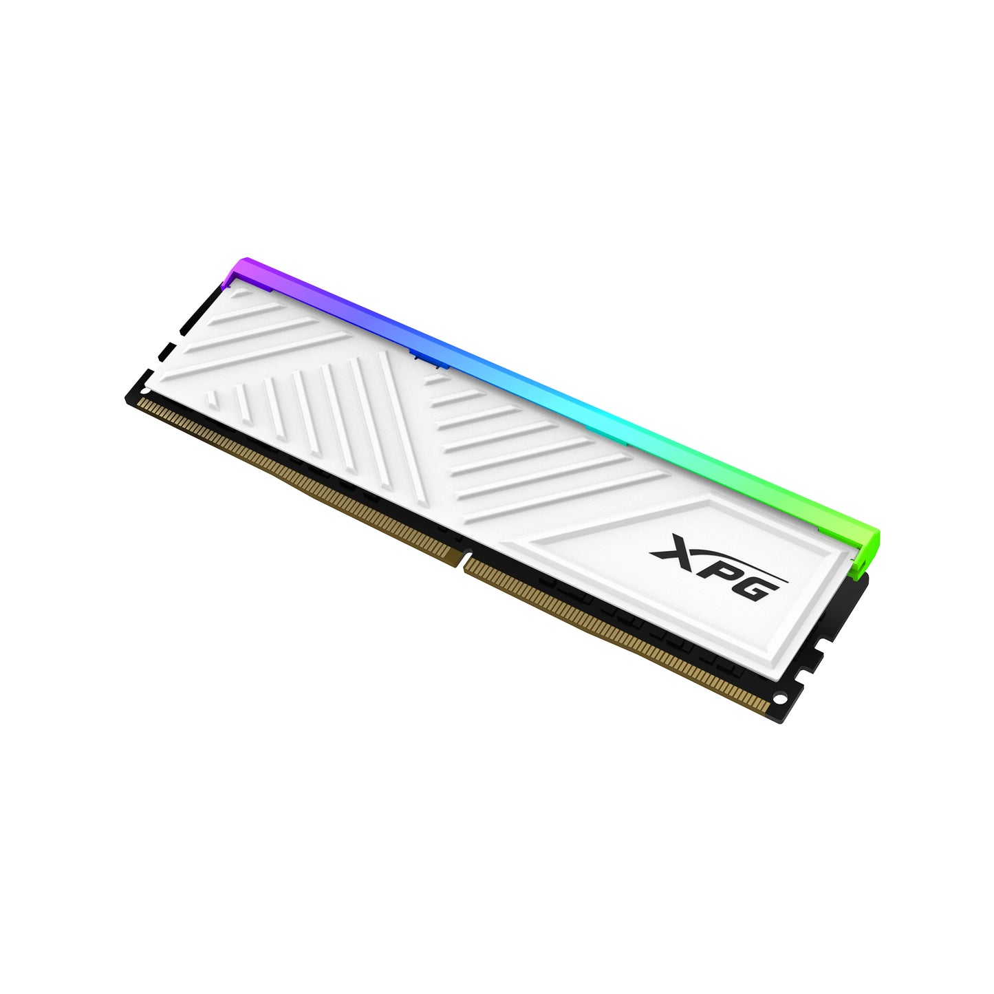 MEMORIA RAM ADATA XPG SPECTRIX D35G, DDR4 16GB UDIMM 3200MHZ, CON ILUMINACIÓN RGB. DISIPADOR BLANCO. AX4U320016G16A-SWHD35G