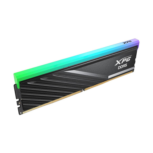 MEMORIA RAM ADATA XPG LANCER BLADE RGB, DDR5 16GB UDIMM 6000MHZ, CON ILUMINACIÓN RGB. DISIPADOR NEGRO. AX5U6000C4816G-SLABRBK