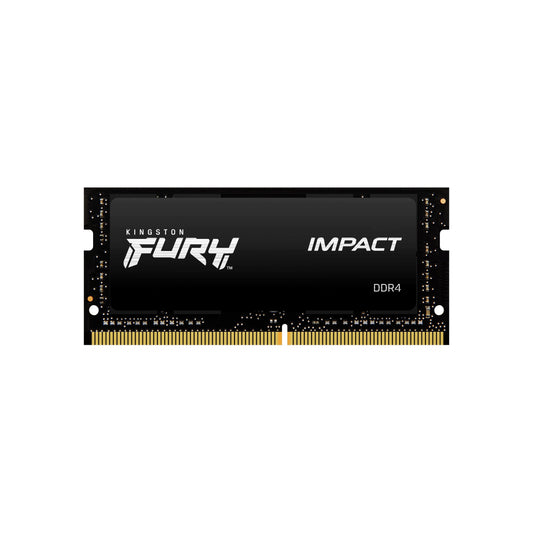 MEMORIA RAM KINGSTON FURY IMPACT SODIMM DDR4 8GB 3200MT/S CL20 1RX8 1.2V