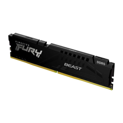 MEMORIA RAM KINGSTON FURY BEAST BLACK XMP DIMM DDR5 16GB 5200MT/S CL40 1RX8 1.25V