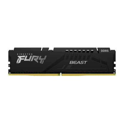 MEMORIA RAM KINGSTON FURY BEAST BLACK XMP DIMM DDR5 16GB 5200MT/S CL40 1RX8 1.25V