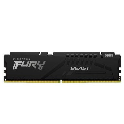 MEMORIA RAM KINGSTON FURY BEAST BLACK XMP DIMM DDR5 16GB 5600MT/S CL40 1RX8 1.25V