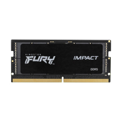 MEMORIA RAM KINGSTON FURY IMPACT SODIMM DDR5 16GB 4800MT/S CL38 1RX8 1.1V