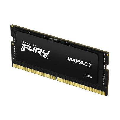 MEMORIA RAM KINGSTON FURY IMPACT SODIMM DDR5 16GB 4800MT/S CL38 1RX8 1.1V