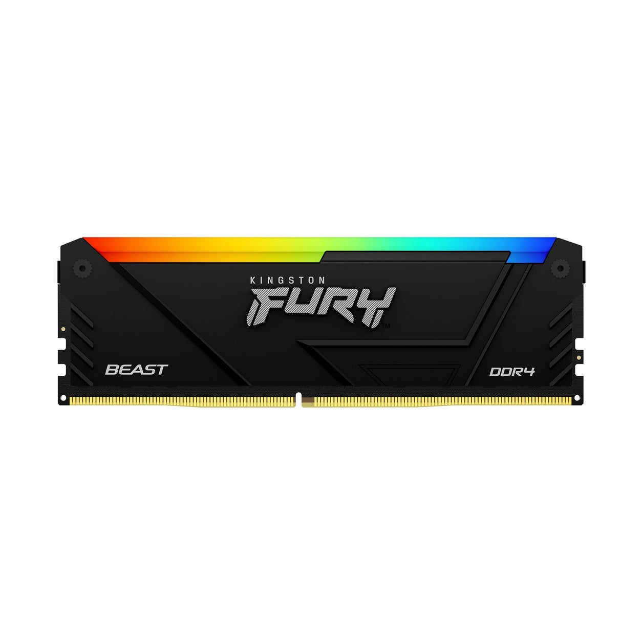 MEMORIA RAM KINGSTON FURY BEAST BLACK XMP RGB DIMM DDR4 8GB 3200MT/S CL16 1RX8 1.35V