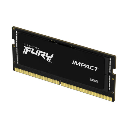 MEMORIA RAM KINGSTON FURY IMPACT SODIMM DDR5 8GB 4800MT/S CL38 1RX16 1.1V