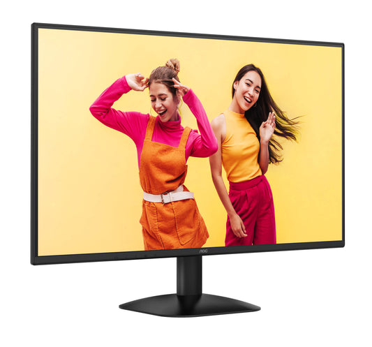 MONITOR AOC MODELO 27B35H3  BRILLO 300 CD/M2 (TYPICAL) TIEMPO DE RESPUESTA 1 MS MPRT ENTRADA DE SEÑAL HDMI 1.4 X VGA RESOLUCIÓN 1920 X 1080  @ 120 HZ HDMI,