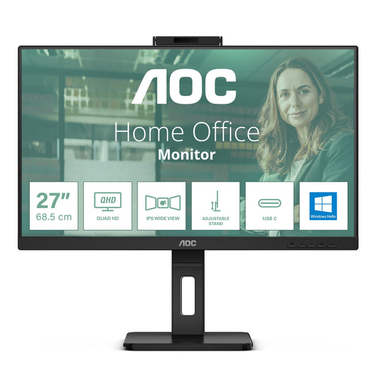 MONITOR AOC MODELO Q27P3CW BRILLO 350CD/M2 (TYPICAL) TIEMPO DE RESPUESTA 4MS