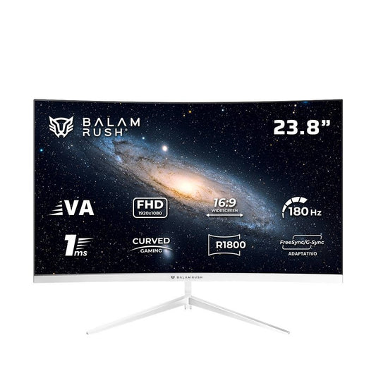MONITOR CURVO GAMING 23.8 PULGADAS 180HZ ANDROMEDA MAG24Y  PANEL VA, CURVO