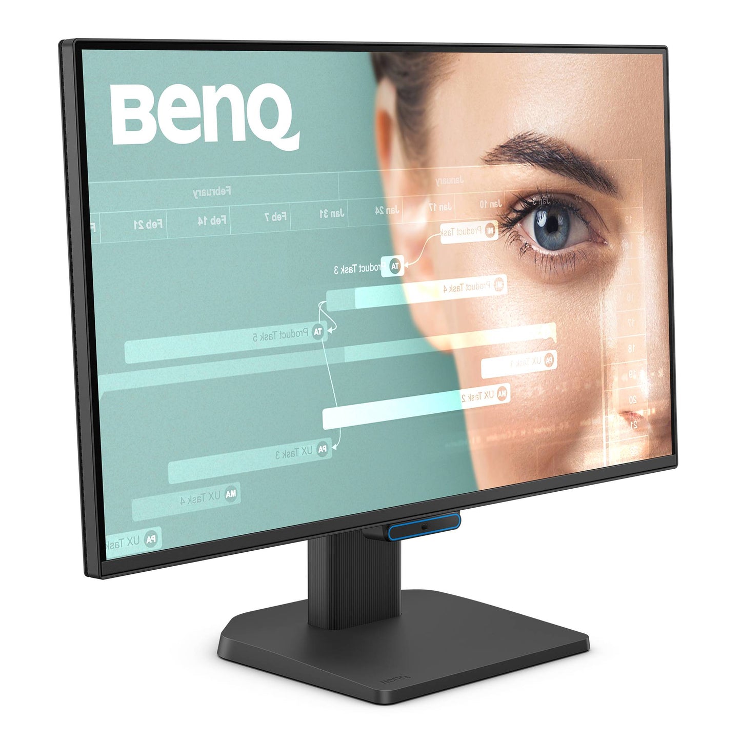 MONITOR BENQ GW2490C 23.8 PULGADAS FULL HD 144HZ,  IPS, 5 MS GTG, EYE-CARE, HDMI, DP, USB-C, AUDIFONOS IN, BOCINAS 2W, BISEL ULTRA DELGADO.