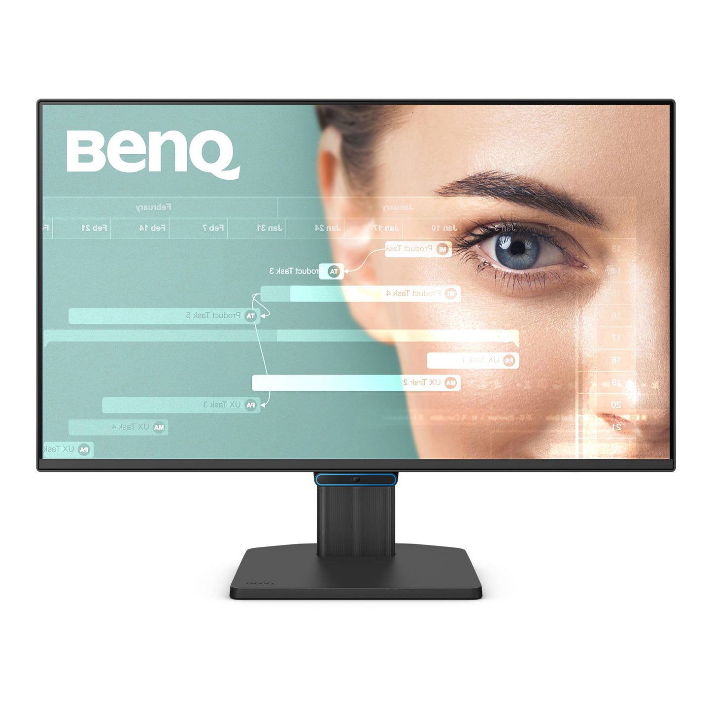 MONITOR BENQ GW2490C 23.8 PULGADAS FULL HD 144HZ,  IPS, 5 MS GTG, EYE-CARE, HDMI, DP, USB-C, AUDIFONOS IN, BOCINAS 2W, BISEL ULTRA DELGADO.