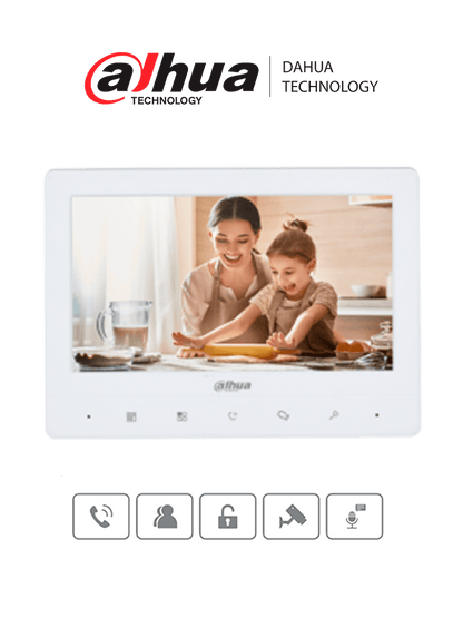 DAHUA VTH1020J- MONITOR ANALÓGICO DE 7 PULGADAS COMPATIBLE CON KTA01 / KTA02