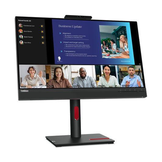 MONITOR LENOVO THINKVISION T24V-30, PANTALLA IPS FHD DE 23,8 PULGADAS(1920 X 1080),1XHDMI1.4,1X DP 1.2,1XVGA, CÁMARA,GARANTÍA 3 AÑOS CON FABRICANTE