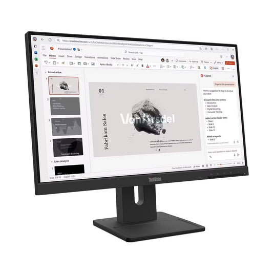 MONITOR LENOVO THINKVISION E22-40, PANEL IPS DE 21,5 PULGADAS,1X HDMI 1.4,1X DP 1.2, 1X VGA, GARANTÍA 3 AÑOS CON FABRICANTE.