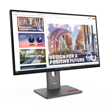 MONITOR LENOVO THINKVISION P27QD-40, 27 PULGADAS WLED, RESOLUCIÓN 2560X1440, TIEMPO DE RESPUESTA DE 4 MS, COLOR RAVEN BLACK, GARANTÍA DE 3 AÑOS
