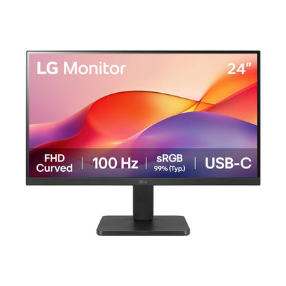 MON LG 23.8 (24U421A-B) FHD CURVO 100HZ