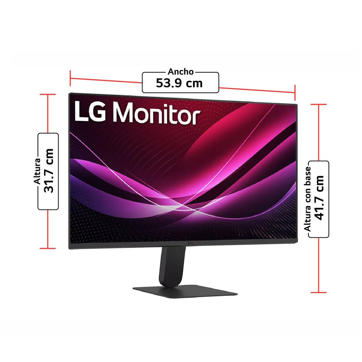 MONITOR LG 24 PULGADAS 24U411A FHD IPS 120HZ S/ BORDES