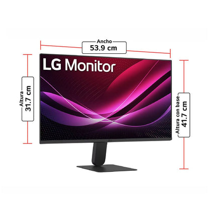 MONITOR LG 24 PULGADAS 24U411A FHD IPS 120HZ S/ BORDES
