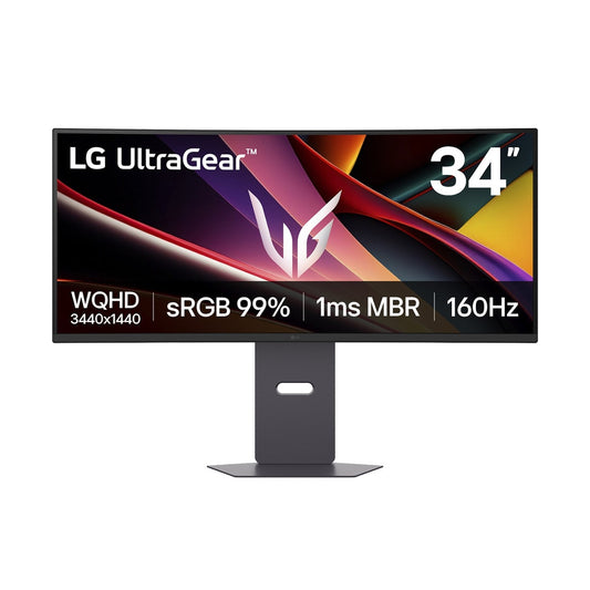 MONITOR MARCA LG ULTRAGEAR CURVO WQHD DE 34 PULGADAS, MOD.34G600A-B,  FREESYNC™ PREMIUM