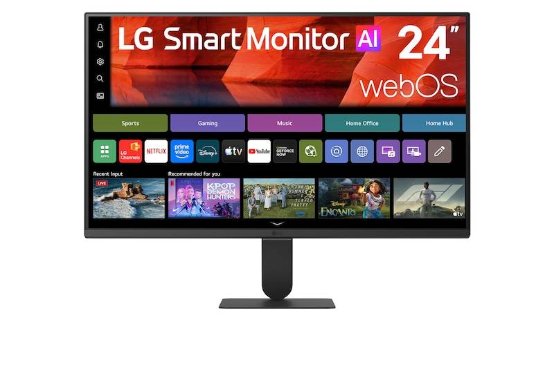 MON LG 24 24U511SB SMART IA U5SFHD 120HZ