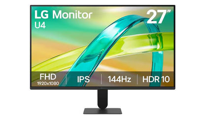 MONITOR MARCA LG  27 PULGADAS 27U411B -B,  IPS  RESOLUCIÓN 1920 X 1080
