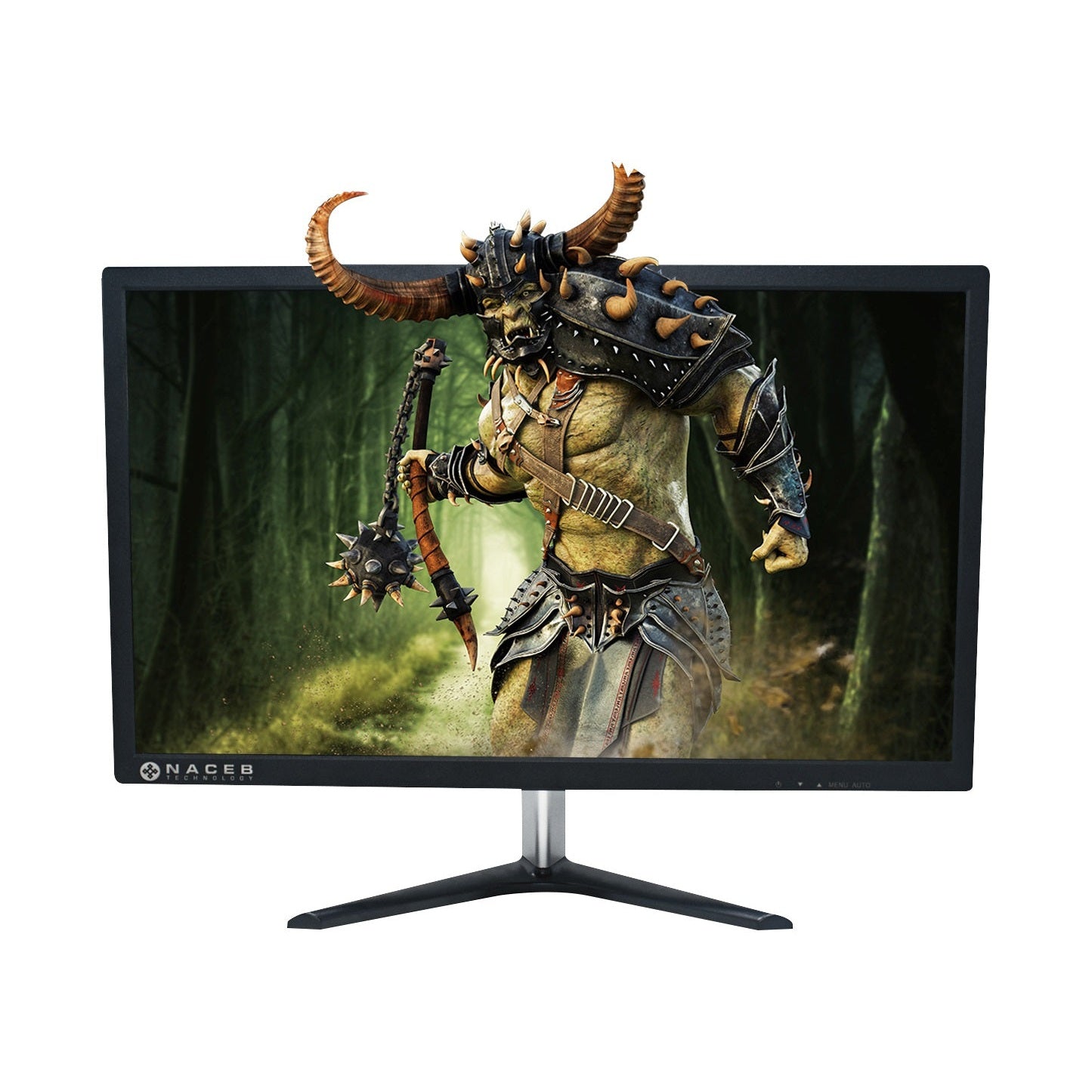 MONITOR NACEB TECHNOLOGY NA-628, 21.5 PULGADAS, 1920 X 1080 PIXELES, NEGRO 1 AÑO DE GARANTÍA CON CT