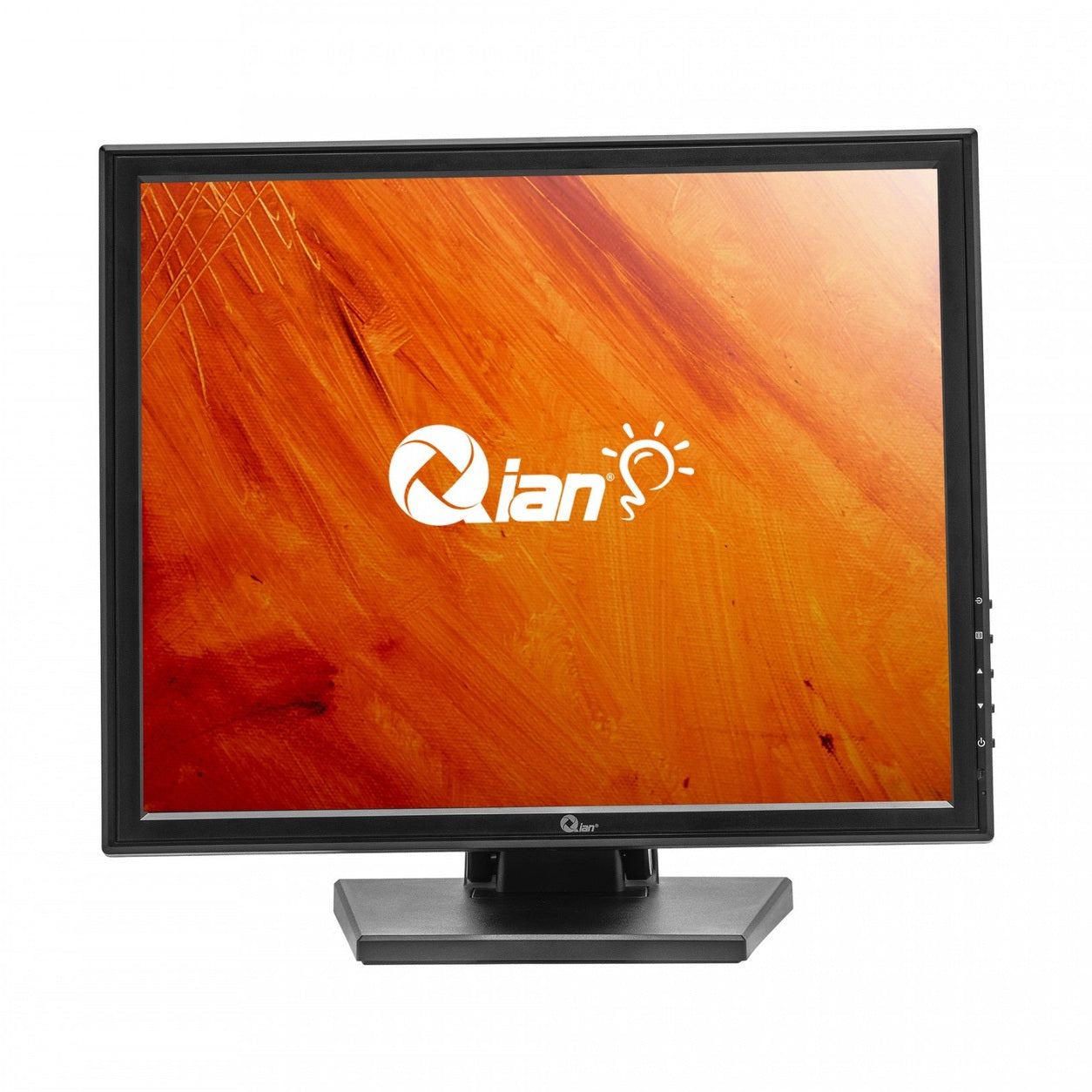 QIAN MONITOR TOUCH 17 PULGADAS TIAGO, 1280X1024P, FREC60HZ, CONECTIVIDAD VGA, HDMI Y USB, 5MS, 5 PUNTOS, INCLINACION 90 GRADOS MOD. QPM-17-01
