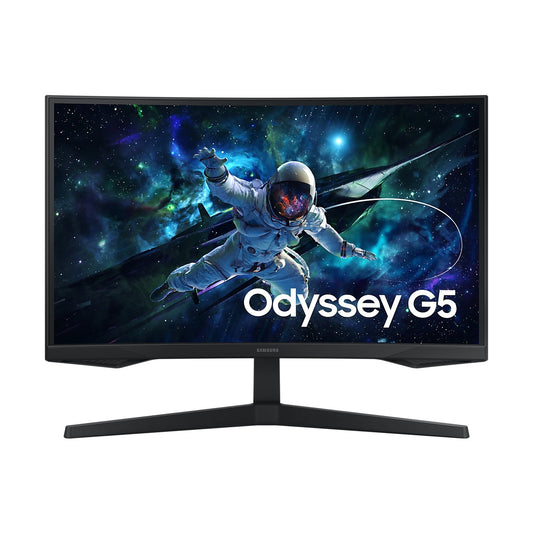 MONITOR GAMING ODYSSEY G5 27, CUVATURA 1000R, QHD 2560 X 1440), 165HZ, 1MPRT, LS27CG552ELXZX