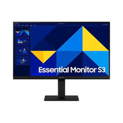 MONITOR SAMSUNG 22 PULGADAS, ESSENTIAL S3, S30GD, IPS, FHD, PLANO, 100HZ, 5MS, LS22D300GALXZX