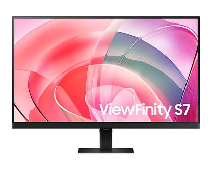 MONITOR SAMSUNG VIEWFINITY S7, 27 PULGADAS, 4K-UHD, IPS, PLANO, 60HZ, 5MS, LS27D700EALXZX