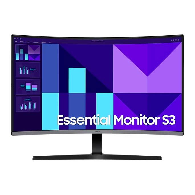 MONITOR CURVO 32 PULGADAS ESSENTIAL S3 S39GD FHD, LS32D390GALXZX