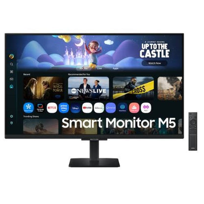 SMART MONITOR 32 PULGADAS M5, M50F, 60HZ,  RESOLUCIÓN FHD (1,920 X 1,080); SMARTTV,  SISTEMA OPERATIVO: TIZEN