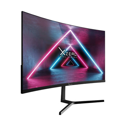 MONITOR XZEAL 23.8 PULGADAS XZEAL XSPMG07B XST-570-1 PANEL CURVO VA FHD 100HZ 5MS 1XVGA + 1XHDMI + VESA 100X100MM NEGRO