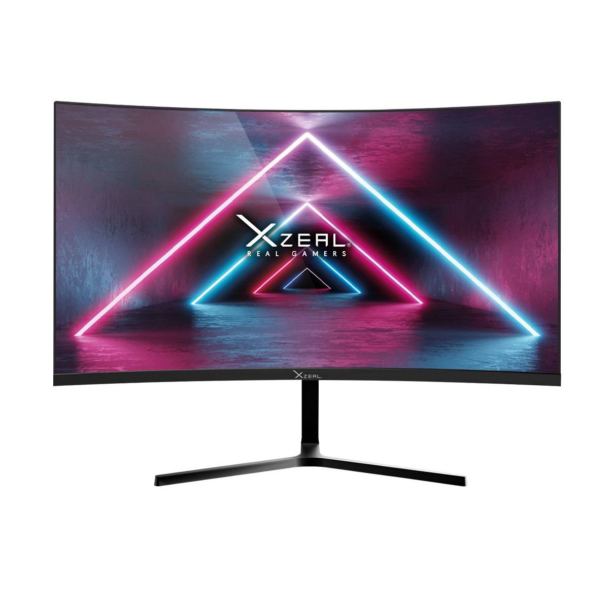 MONITOR XZEAL 23.8 PULGADAS XZEAL XSPMG07B XST-570-1 PANEL CURVO VA FHD 100HZ 5MS 1XVGA + 1XHDMI + VESA 100X100MM NEGRO