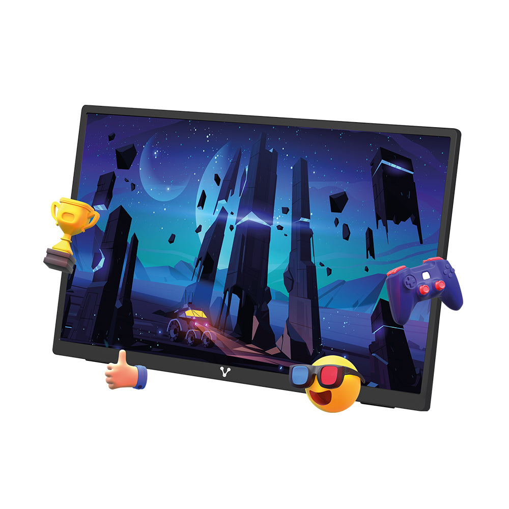 MONITOR VORAGO PORTATIL LED-P15 15.6 PULGADAS FHD IPS VESA USB-C HDMI