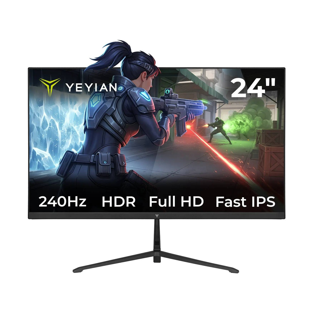 MONITOR GAMER 23.8 PULGADAS  YEYIAN MODELO: YMF-FP24-M1