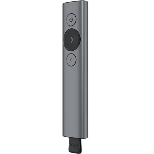 PRESENTADOR INALÁMBRICO LOGITECH SPOTLIGHT, GRIS, RF INALÁMBRICO