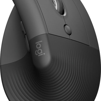 MOUSE  LOGITECH LIFT VERTICAL, GRAFITO