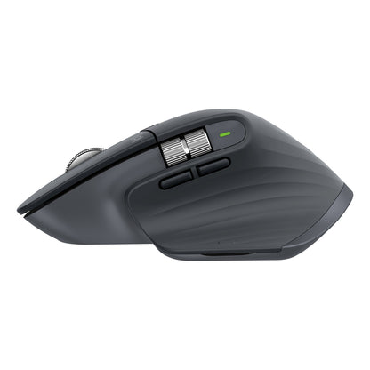 MOUSE LOGI MX MASTER 3S 910-007502, DPI 200 A 8000, 7 BOTONES, MOUSE RECARGABLE, ALCANCE 10M. 1 AÑO DE GARANTÍA DE HARDWARE LIMITADA. COLOR GRAFITO CLARO.