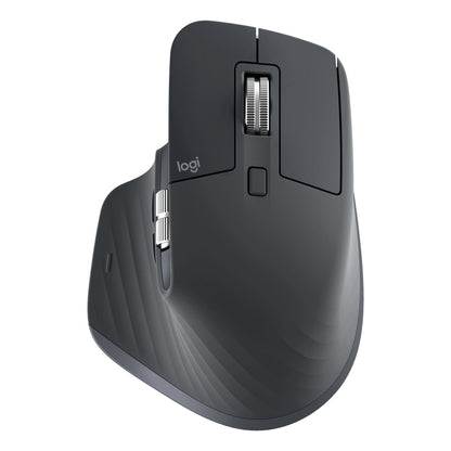 MOUSE LOGI MX MASTER 3S 910-007502, DPI 200 A 8000, 7 BOTONES, MOUSE RECARGABLE, ALCANCE 10M. 1 AÑO DE GARANTÍA DE HARDWARE LIMITADA. COLOR GRAFITO CLARO.