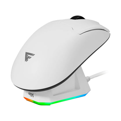 MOUSE GAME FACTOR MOW800-WH MOUSE GAMER INALÁMBRICO 4K