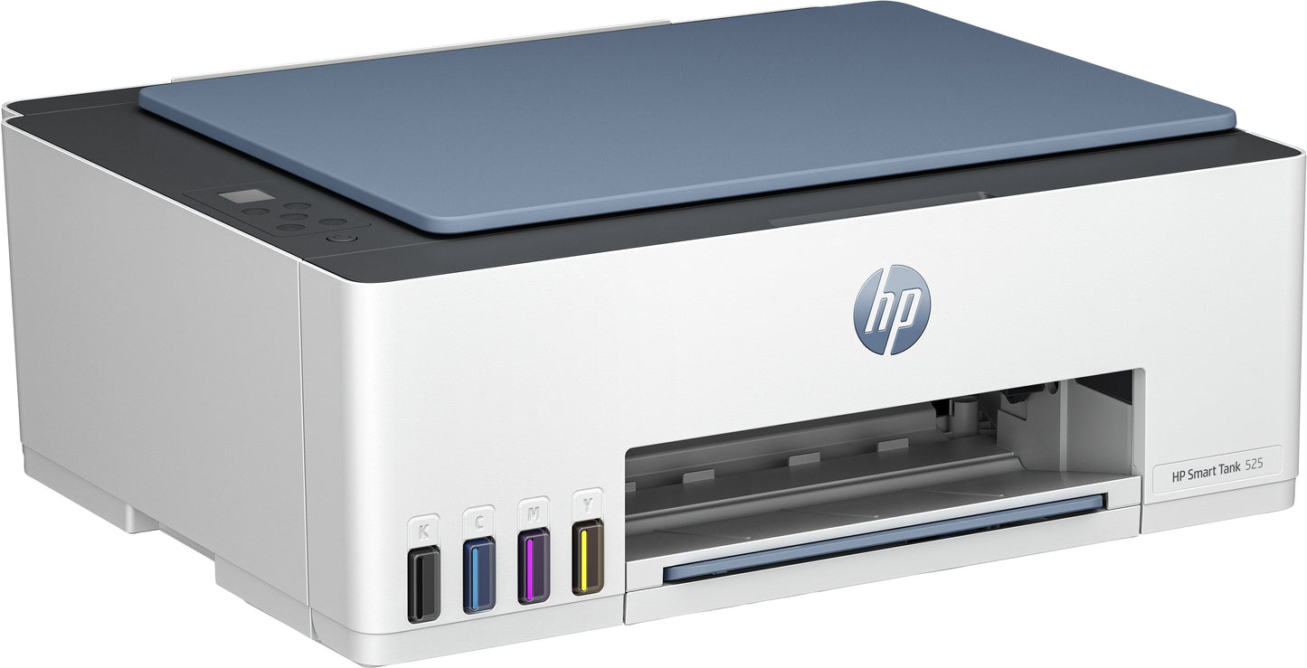 MULTIFUNCIONAL HP SMART TANK 525 1F3W3A - 3, 000 PÁGINAS POR MES, 12 PPM, 4800 X 1200 DPI